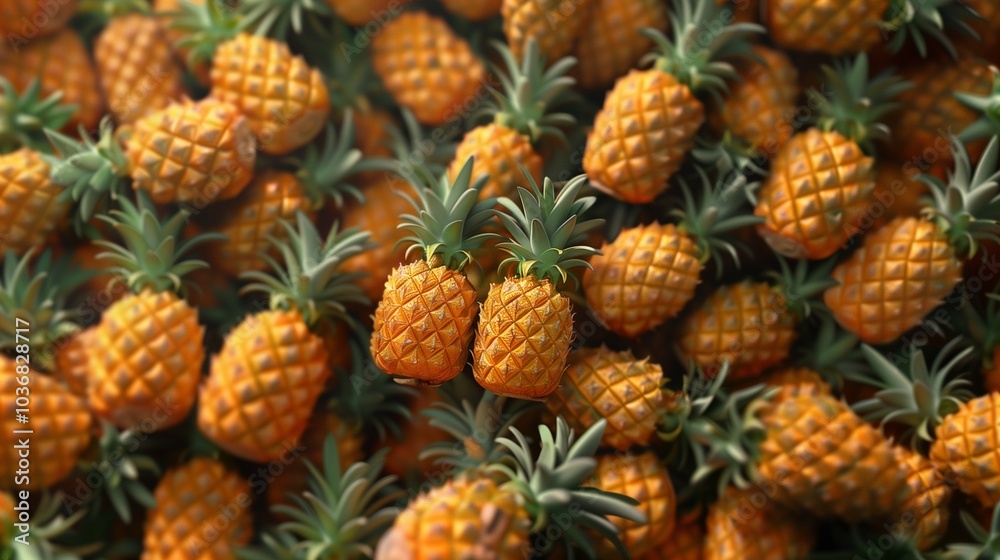 Pineapple fruit stock pile botanical farm harvest healthy lifestyle Pineapple fruit stock pile botanical farm harvest healthy lifestyle