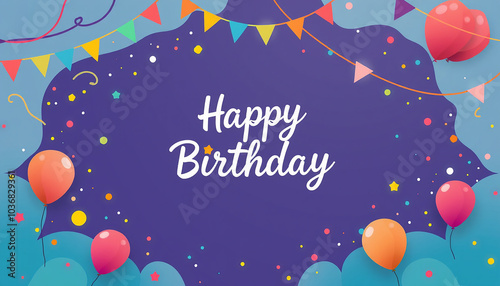 Birthday Background Design – Romantic and Playful Visuals for Love-Themed Celebrations