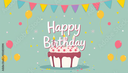 Birthday Background Design – Romantic and Playful Visuals for Love-Themed Celebrations