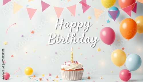 Birthday Background Design – Romantic and Playful Visuals for Love-Themed Celebrations