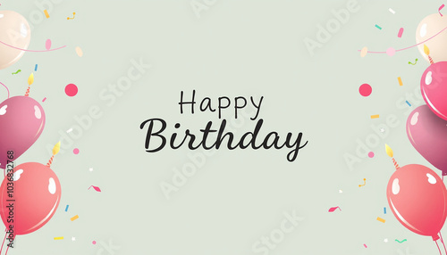 Birthday Background Design – Romantic and Playful Visuals for Love-Themed Celebrations
