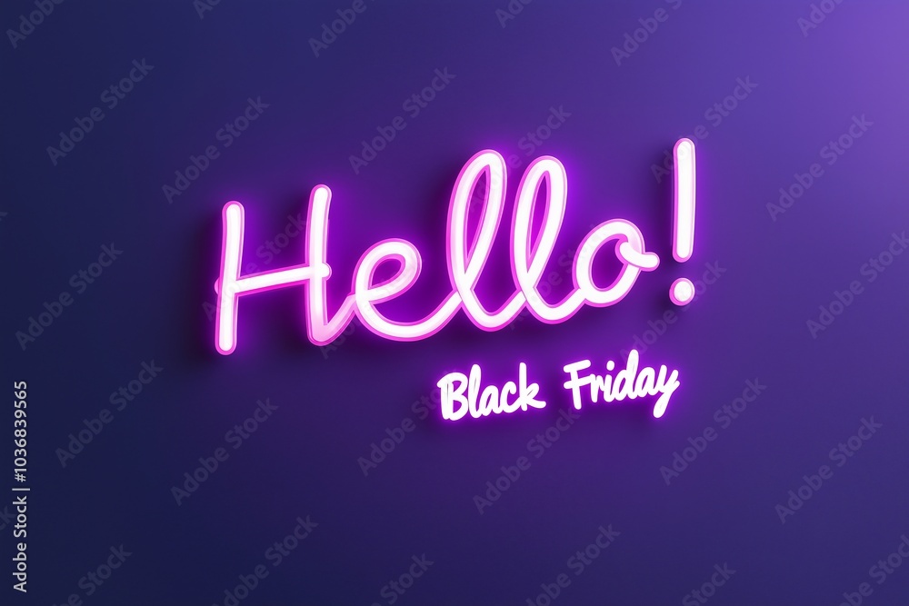 A glowing frame with the text red neon light emitting A glowing frame with the text red neon light emitting