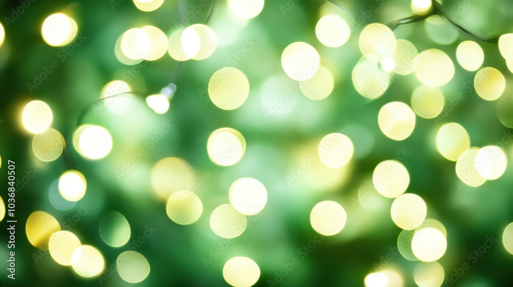 Obraz premium Soft Focus Lights create Magical Background Effect