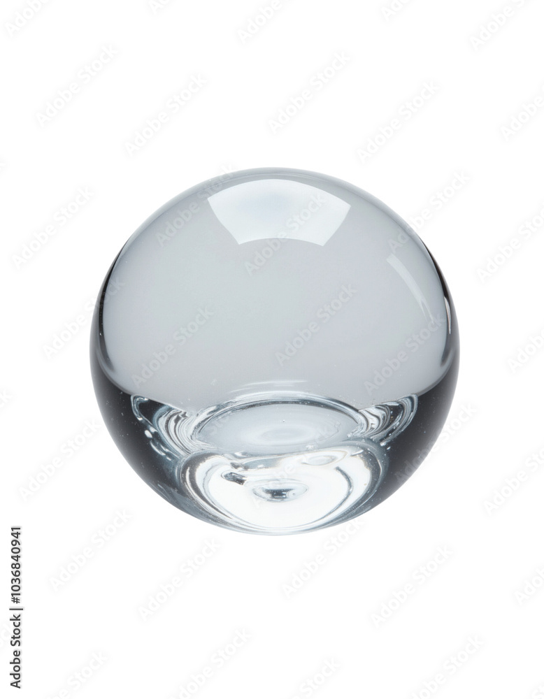 Transparent Glass Sphere with Smooth Surface and Elegant Design Transparent Glass Sphere with Smooth Surface and Elegant Design