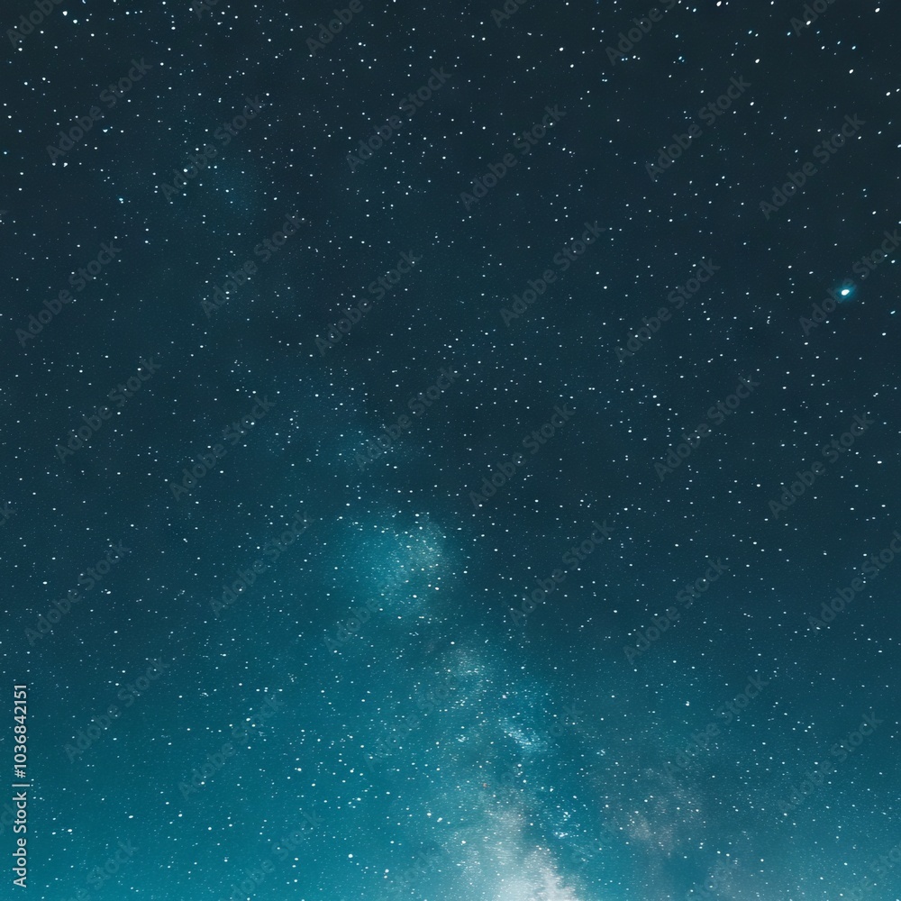 Obraz premium A stunning view of a starry night sky with the Milky Way.