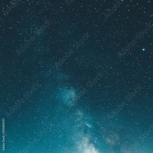 A stunning view of a starry night sky with the Milky Way.