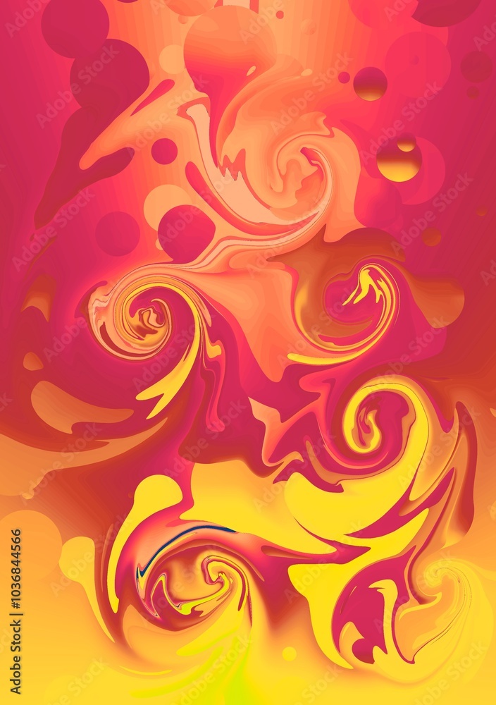 abstract background with flowers abstract background with flowers