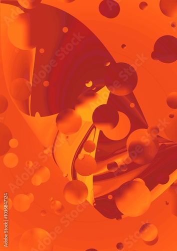 orange juice splash