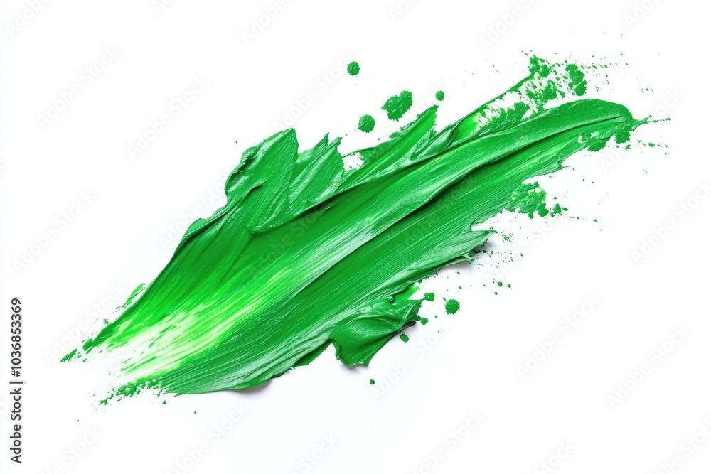 A detailed image of a single green leaf on a white background A detailed image of a single green leaf on a white background