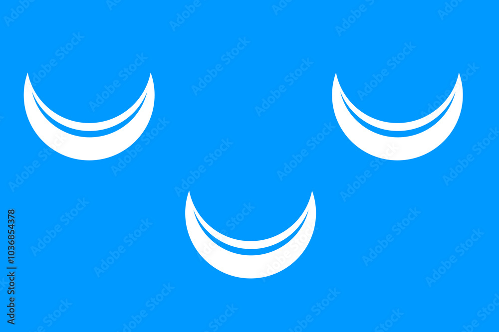 Flag of Wassenaar Town and Municipality (South Holland or Zuid-Holland province, Kingdom of the Netherlands, Holland) Flag of Wassenaar Town and Municipality (South Holland or Zuid-Holland province, Kingdom of the Netherlands, Holland)
