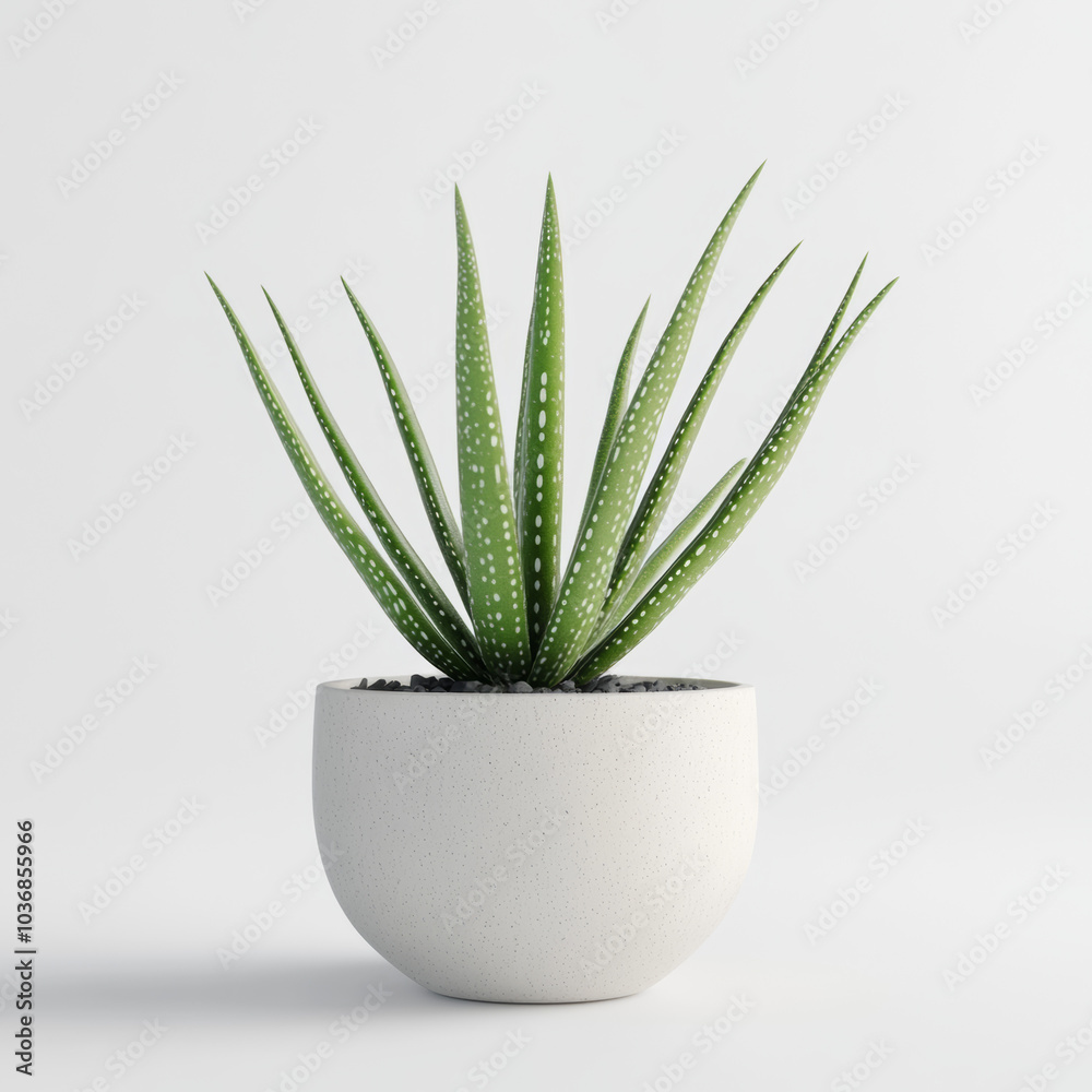 Aloe vera plant in pot Aloe vera plant in pot
