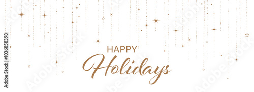 happy holidays text	