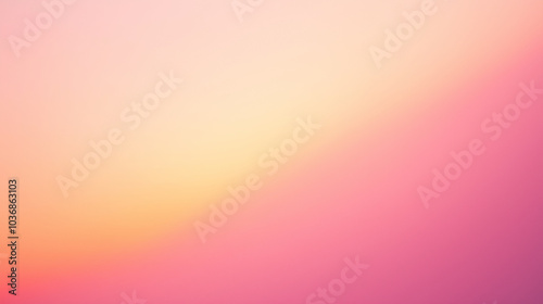 Minimal Abstract Gradient in Yellow and Pink Tones