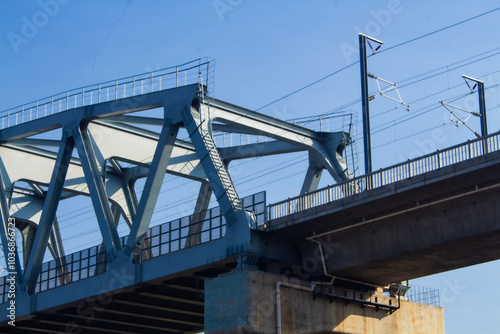 Sunny Day Over Indonesia's Whoosh High-Speed Rail Bridge