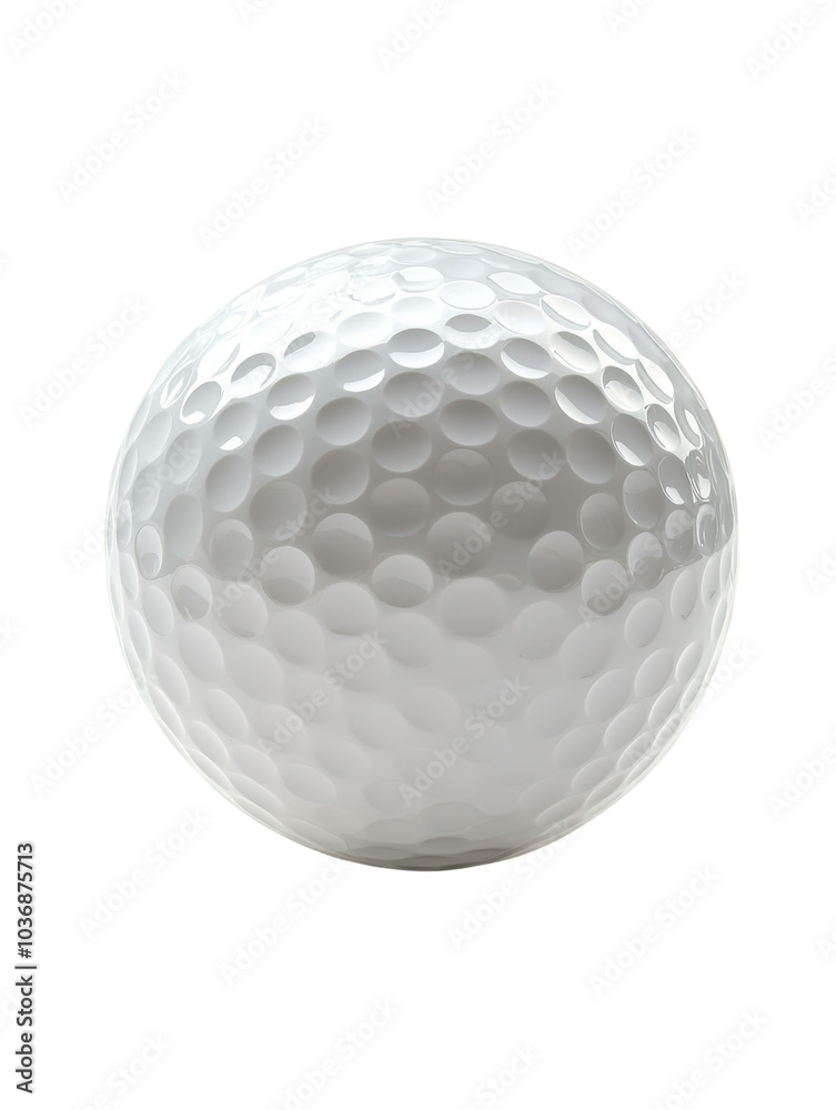 Close-up of a white golf ball, isolated on a black background. Close-up of a white golf ball, isolated on a black background.