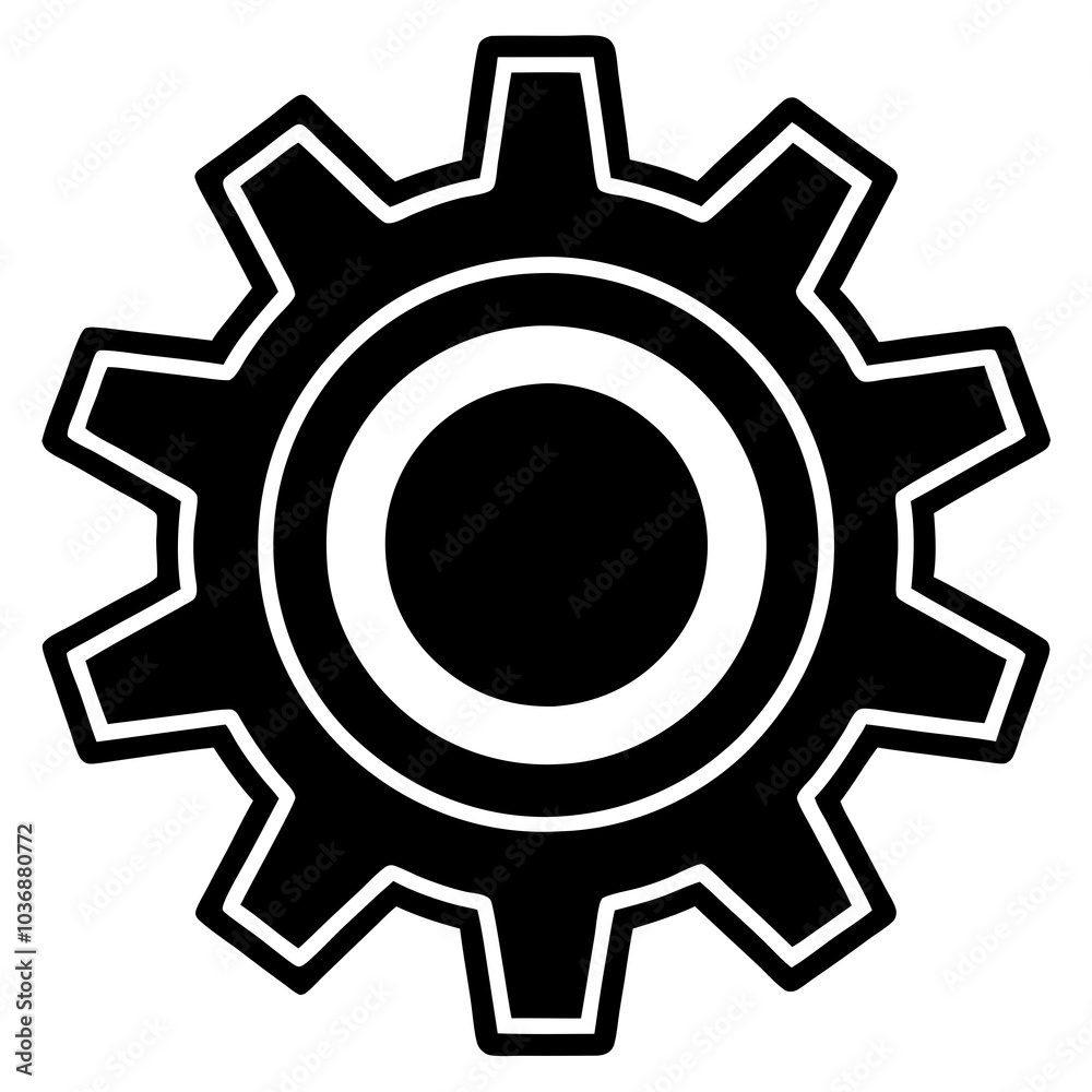 gear icon vector illustration gear icon vector illustration