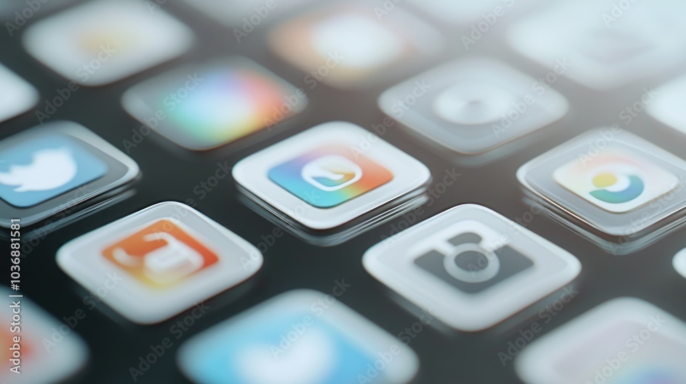 Social Media Apps on Phone Social Media Apps on Phone