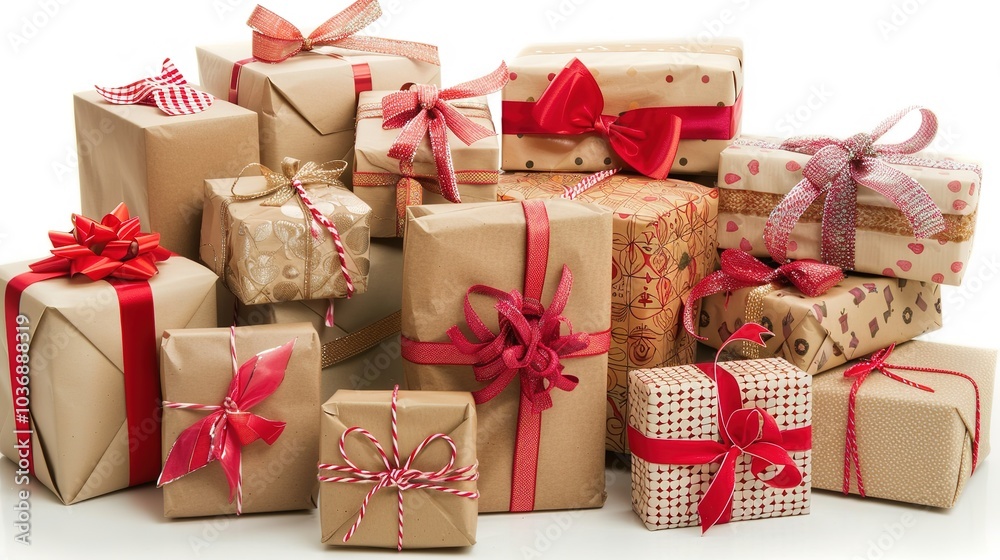 Various_gift_boxes_tied_with_red_ribbons Various_gift_boxes_tied_with_red_ribbons