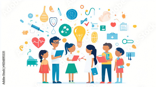 A visual representation of youth health education programs.