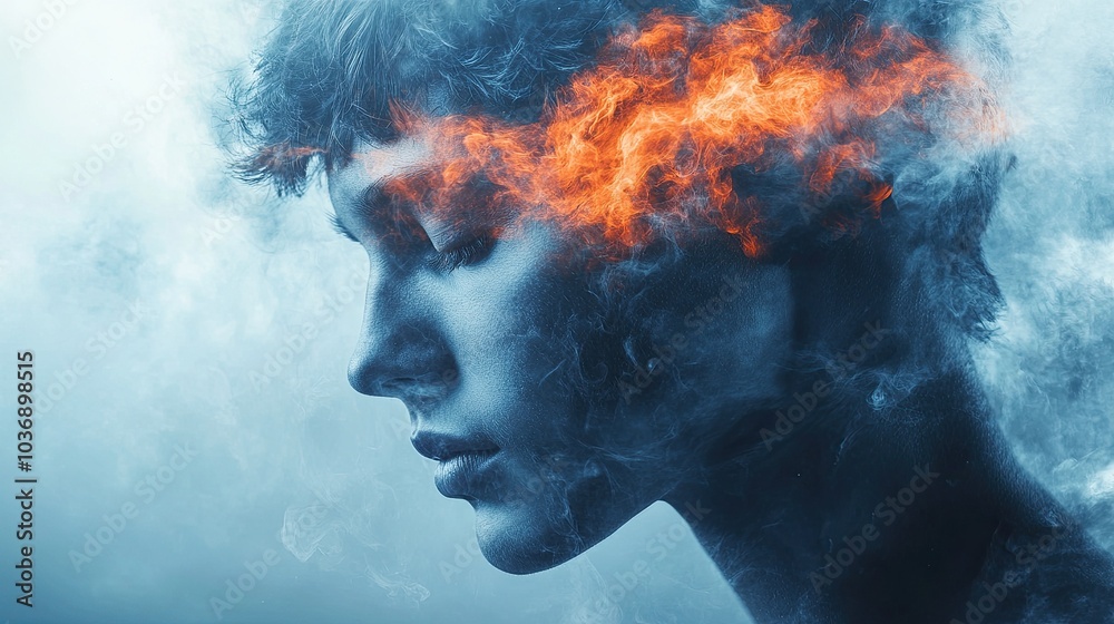 a collection of pictures showing how mental and physical health are related. a collection of pictures showing how mental and physical health are related.
