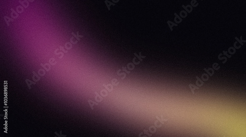 Abstract dark magenta gray color wave grainy gradient texture backdrop design. Smooth color flow on dark background, website header, copy space