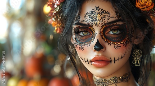 person in mask