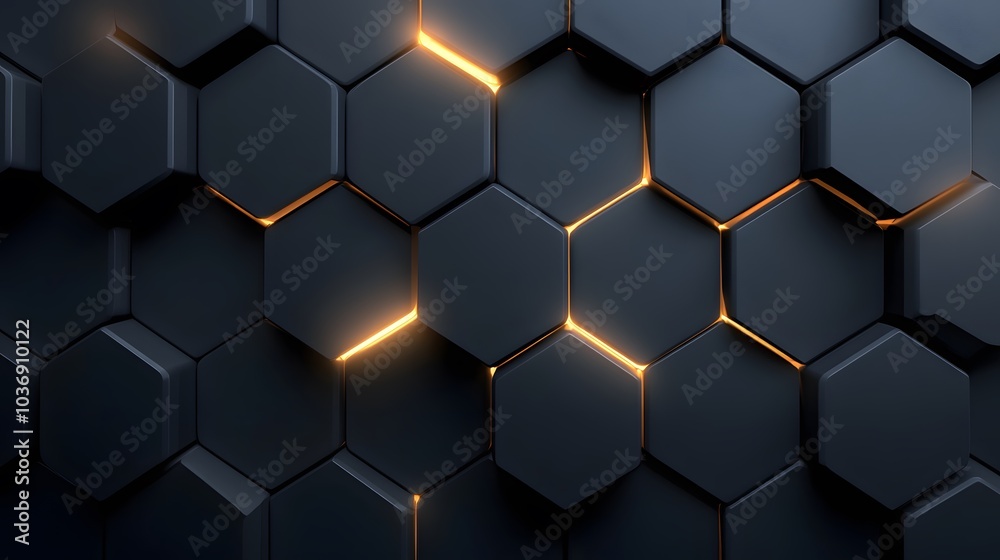 Dark hexagon wallpaper or background. Dark hexagon wallpaper or background.