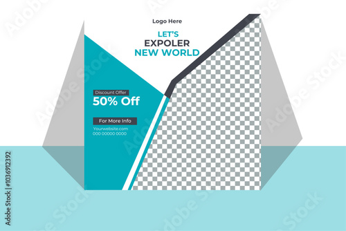 social media post and web banner template, Corporate .
social media post and web banner template, any kind of agency need social media design