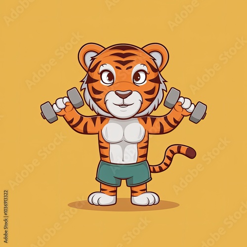 illustration of a tiger photo