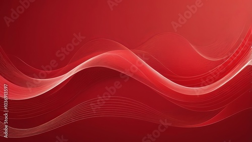 abstract red wave background