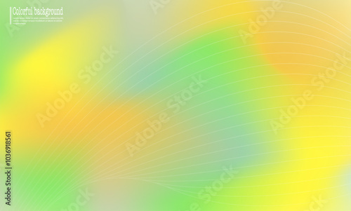 Colorful gradient. A template with a blurred color background for interior, prints, decorations, creativity and web design. The basis for posters, posters, covers and creative ideas