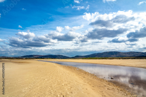 Ballinravey Strand between Ardara and Portnoo in Donegal - Ireland