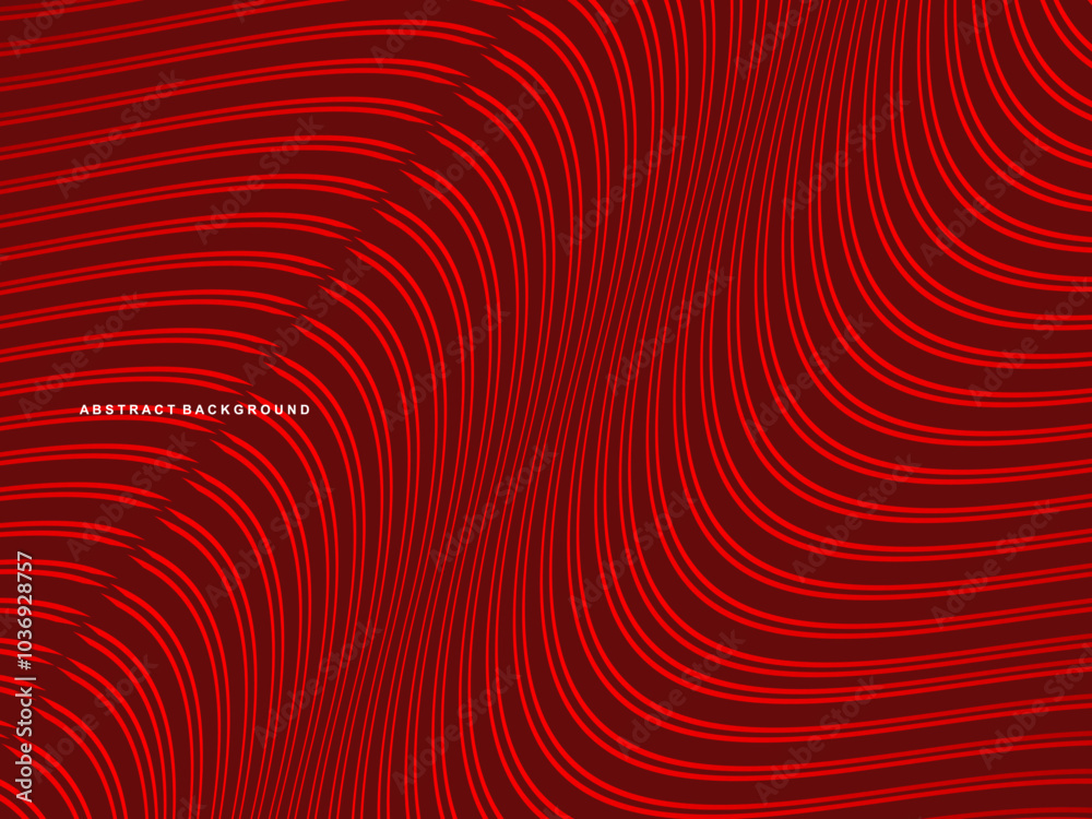 Abstract luxury curved lines overlapping dark red background. Premium award design template. Abstract luxury curved lines overlapping dark red background. Premium award design template.