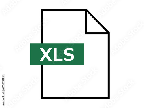 エクセルファイルのアイコン（xls）