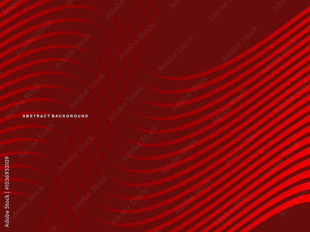 Abstract luxury curved lines overlapping dark red background. Premium award design template. Abstract luxury curved lines overlapping dark red background. Premium award design template.