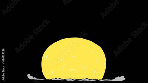 Pack of 10 2d cartoon explosions. Two ways to choose from:transparent background with alpha channel or Chrome key