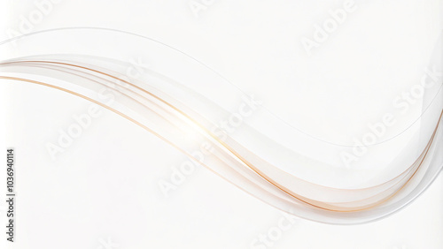 white abstract background with waves