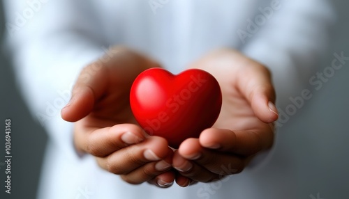Community caring through hands and hearts for those in need, promoting compassion