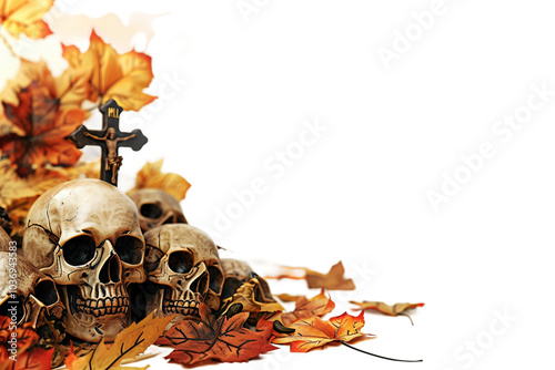 Tracing All Saints Day back to early Christian tradition isolated on transparent background photo