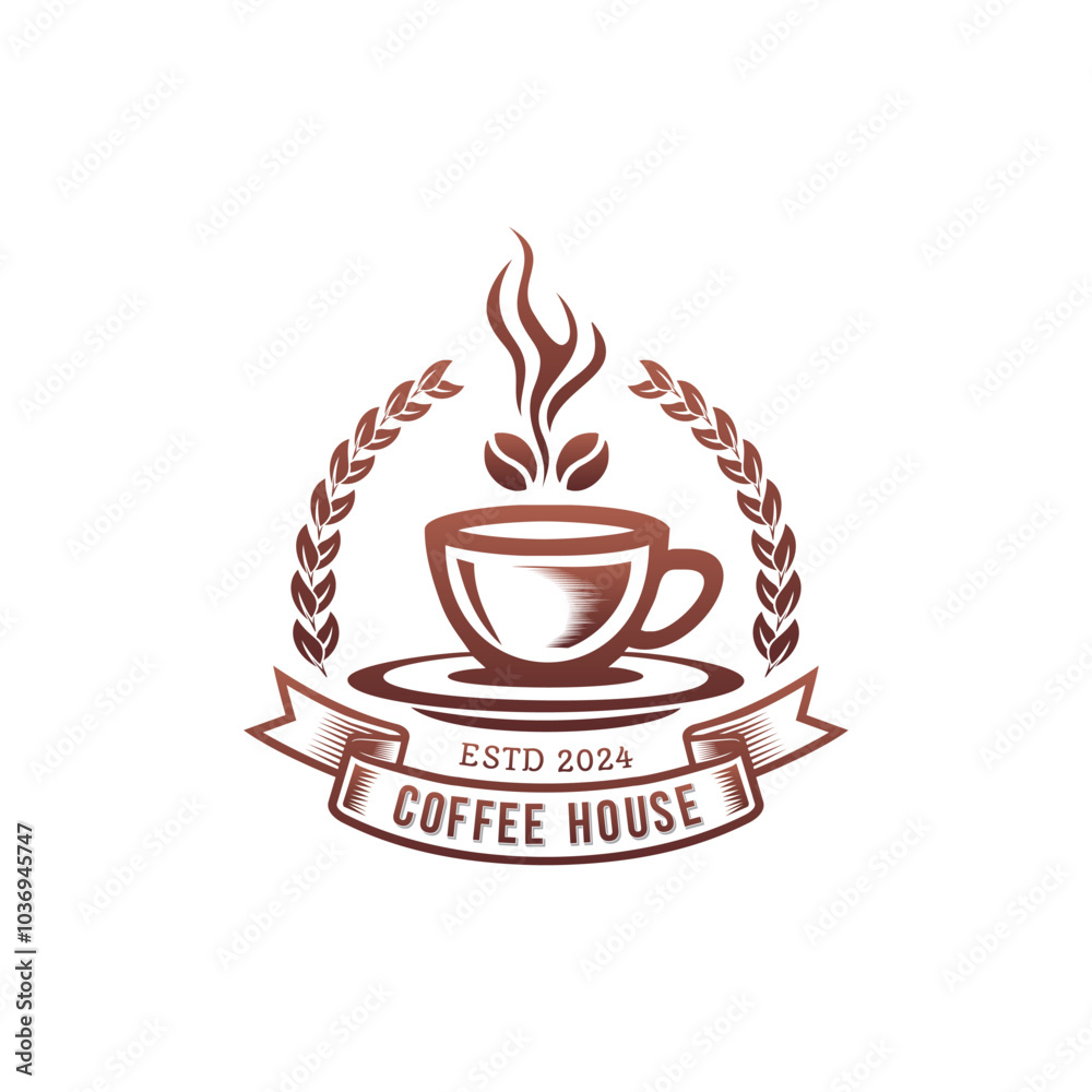 Coffee house logo design concept inspiration Coffee house logo design concept inspiration