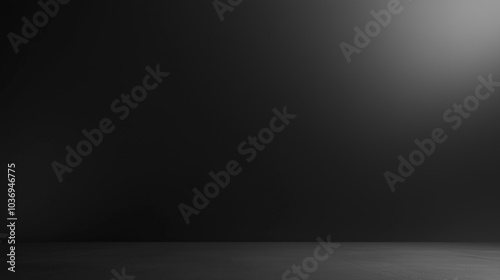 Minimalist dark background with subtle light gradient and empty space