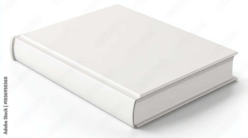 Blank White Hardcover Book Mockup Blank White Hardcover Book Mockup