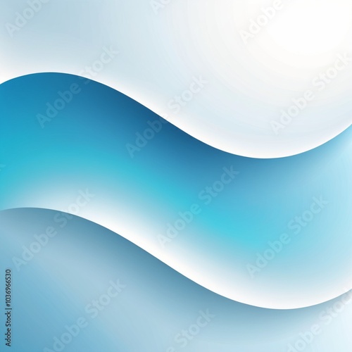 abstract blue wave background