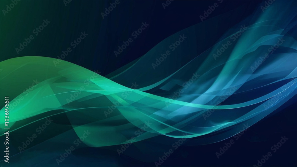 abstract blue background with flowing waves abstract blue background with flowing waves