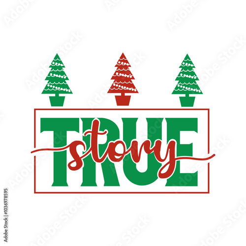 True story Svg Design

