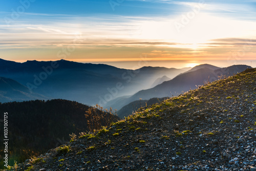 Autumn in the mountains