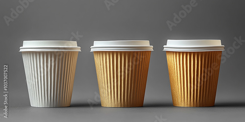 Wallpaper Mural Photo of a hot coffee in a paper cup Torontodigital.ca