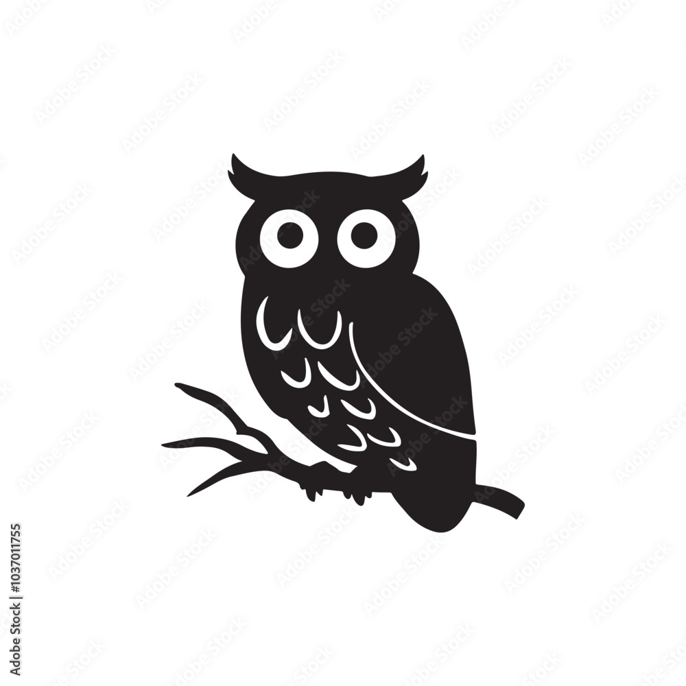 Mysterious Owl Silhouette in Flight
Mysterious Owl Silhouette in Flight