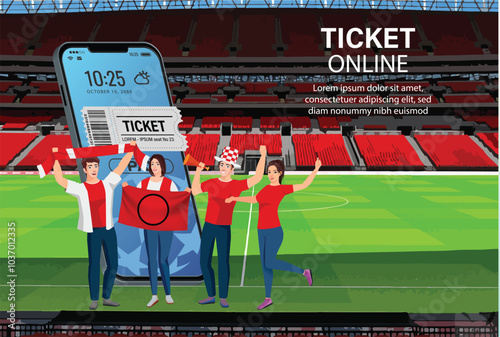 fans icon art design vector template app