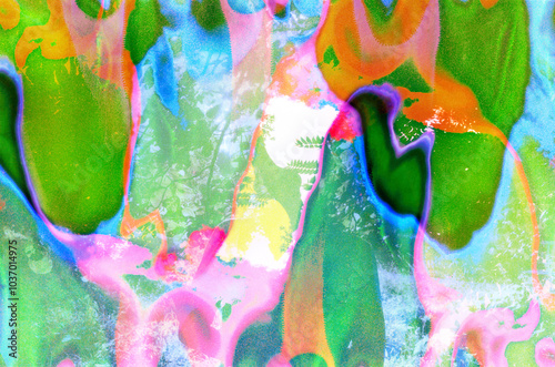 abstract watercolor painting